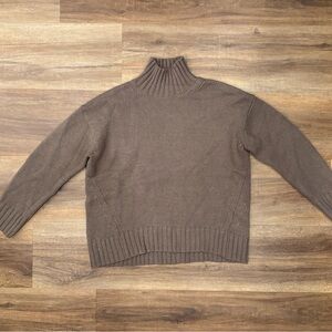 Brown Turtleneck evereve Sweater
